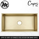 CAPRI Stainless Steel SUS304 NANO Kitchen Sink CKS-8045 - Mirage Trade & Distribution