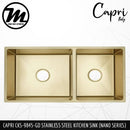 CAPRI Stainless Steel SUS304 NANO Kitchen Sink CKS-9845 - Mirage Trade & Distribution