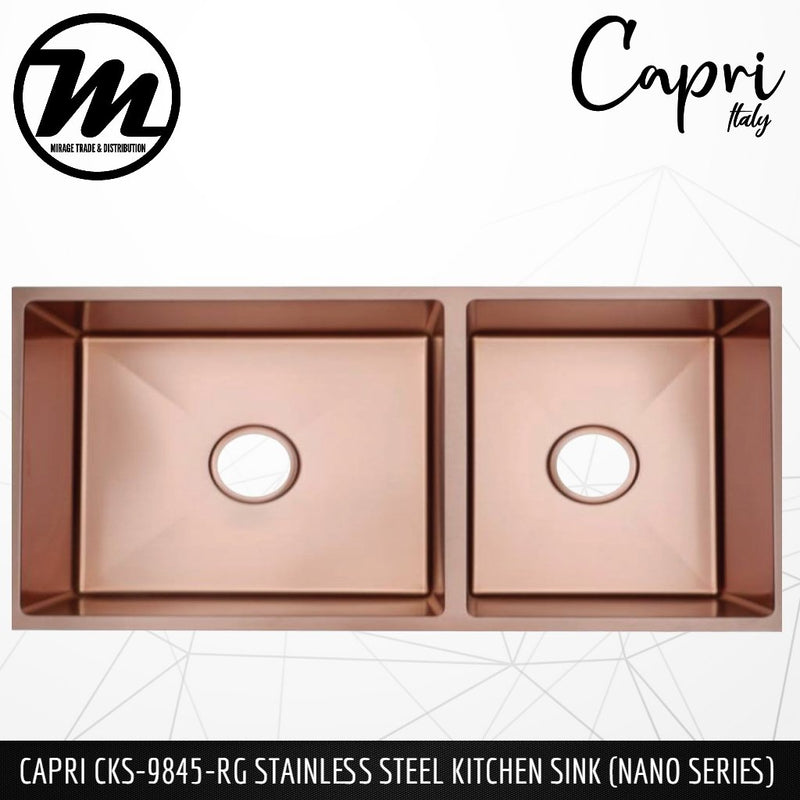 CAPRI Stainless Steel SUS304 NANO Kitchen Sink CKS-9845 - Mirage Trade & Distribution