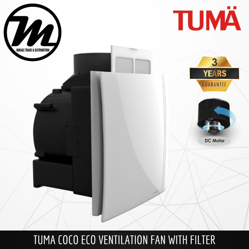 TUMA Coco Eco Ventilation Fan - Mirage Trade & Distribution