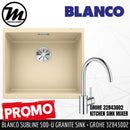 [PROMOTION] BLANCO Subline 500-U Silgranit™ PuraDur™ Kitchen Granite Sink With InFino™ Waste(with GROHE Kitchen Mixer) - Mirage Trade & Distribution