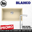 [PROMOTION] BLANCO Subline 700-U Silgranit™ PuraDur™ Kitchen Granite Sink With InFino™ Waste(with GROHE Kitchen Mixer) - Mirage Trade & Distribution