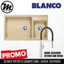 [PROMOTION] BLANCO Silgranit Kitchen Granite Sink Metra 9 LP (with GROHE Kitchen Mixer) Made in Germany - Mirage Trade & Distribution