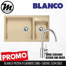 [PROMOTION] BLANCO Silgranit Kitchen Granite Sink Metra 9 LP (with GROHE Kitchen Mixer) Made in Germany - Mirage Trade & Distribution