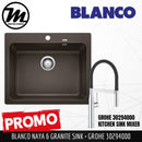 [PROMOTION] BLANCO Naya 6 Silgranit™ PuraDur™ Kitchen Granite Sink (with GROHE Kitchen Mixer) Made in Germany - Mirage Trade & Distribution
