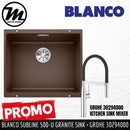 [PROMOTION] BLANCO Subline 500-U Silgranit™ PuraDur™ Kitchen Granite Sink With InFino™ Waste(with GROHE Kitchen Mixer) - Mirage Trade & Distribution
