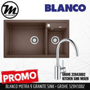 [PROMOTION] BLANCO Silgranit Kitchen Granite Sink Metra 9 LP (with GROHE Kitchen Mixer) Made in Germany - Mirage Trade & Distribution