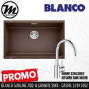 [PROMOTION] BLANCO Subline 700-U Silgranit™ PuraDur™ Kitchen Granite Sink With InFino™ Waste(with GROHE Kitchen Mixer) - Mirage Trade & Distribution