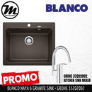 [PROMOTION] BLANCO Naya 6 Silgranit™ PuraDur™ Kitchen Granite Sink (with GROHE Kitchen Mixer) Made in Germany - Mirage Trade & Distribution
