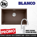 [PROMOTION] BLANCO Subline 700-U Silgranit™ PuraDur™ Kitchen Granite Sink With InFino™ Waste(with GROHE Kitchen Mixer) - Mirage Trade & Distribution