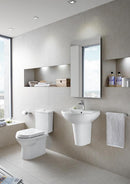 JOHNSON SUISSE Como Wall Hung Basin WBSACM101WW - Mirage Trade & Distribution