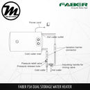 FABER FSH Dual D80 VH Storage Water Heater - Mirage Trade & Distribution