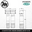 ECOWATER 830VC Healthy Drinking Water Dual Filtration System - Mirage Trade & Distribution
