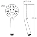 JOHNSON SUISSE Hand Shower WBFA301073CP - Mirage Trade & Distribution