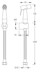 JOHNSON SUISSE Hand Bidet WBFA300944SA - Mirage Trade & Distribution