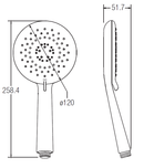 JOHNSON SUISSE Hand Shower WBFA301072CP - Mirage Trade & Distribution