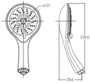 JOHNSON SUISSE Hand Shower WBFA300726CP - Mirage Trade & Distribution