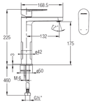 JOHNSON SUISSE Ferla-N Pillar Basin Mixer WBFA301341CP - Mirage Trade & Distribution