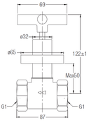 JOHNSON SUISSE Asti-N Stop Valve WBFA300673CP - Mirage Trade & Distribution