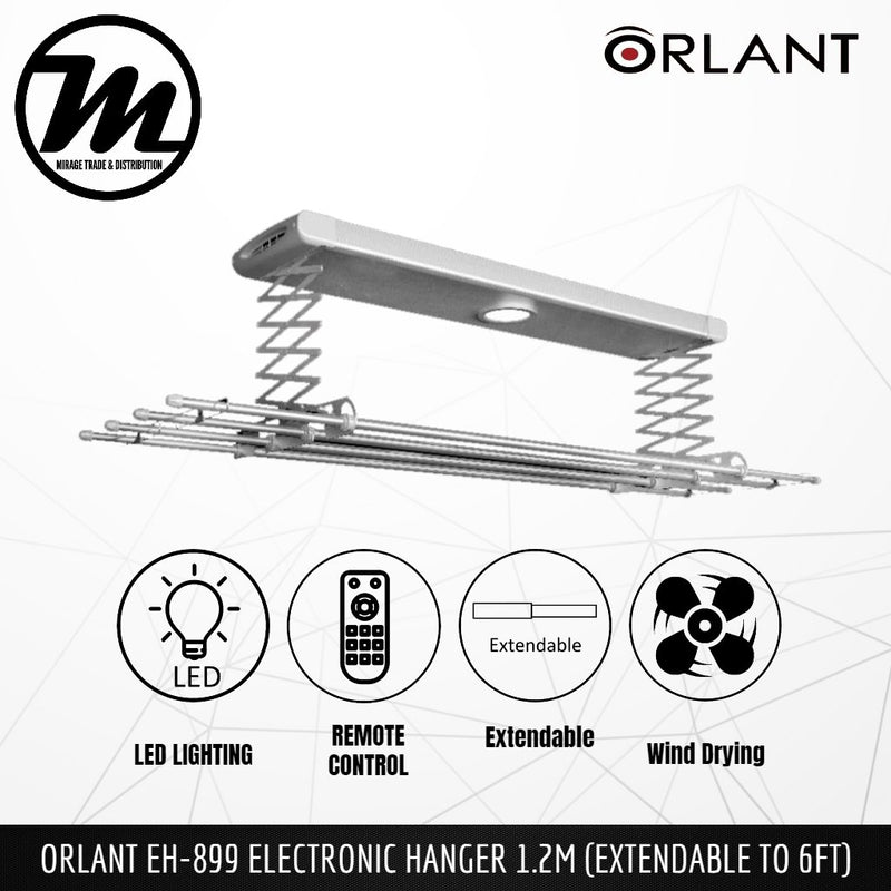 ORLANT EH-899 Electronic Hanger Fully Aluminium - Mirage Trade & Distribution