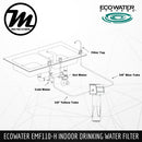 ECOWATER EMF110-H Healthy Drinking Water Filter System - Mirage Trade & Distribution
