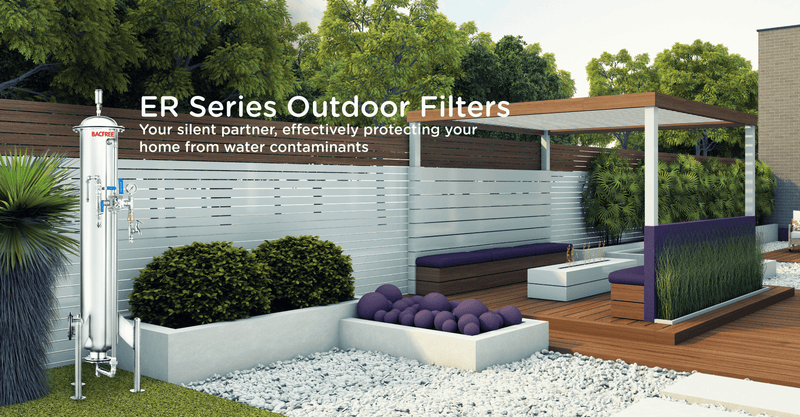 BACFREE ER Series ER28S (Polish Finishing) Whole House Outdoor Filter - Mirage Trade & Distribution