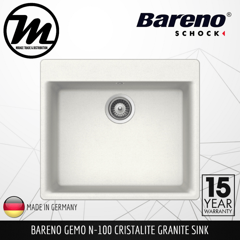SCHOCK Granite Sink Cristalite Gemo N-100 - Mirage Trade & Distribution