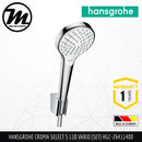 HANSGROHE Croma Select S 110 Vario Hand Shower (Set) HGC-26411400 - Mirage Trade & Distribution