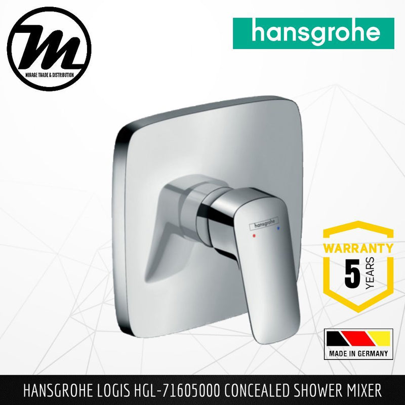 HANSGROHE Logis Concealed Shower Mixer HGL-71605000 - Mirage Trade & Distribution