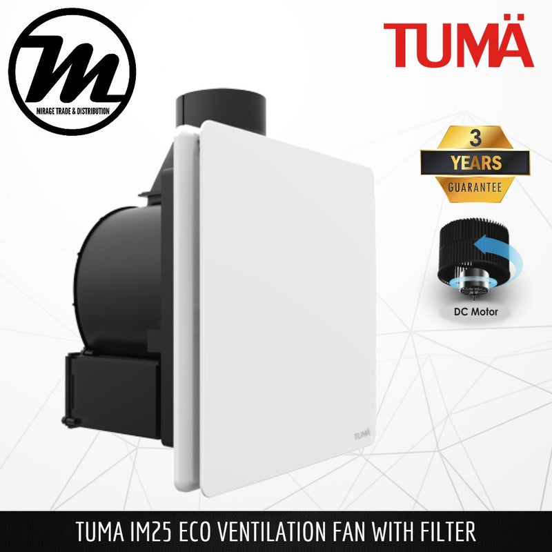 TUMA IM25 Eco Ventilation Fan - Mirage Trade & Distribution