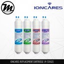 IONCARES Water Dispenser Filtration Replacement Cartridge 4 Stage Filters For Ioncares Seok Su & Onsoo - Mirage Trade & Distribution