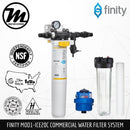 FINITY MOD1-ICE20C Commercial Water Filtration System [Halal Certified] + Pre-filter Set + Flow Meter - Mirage Trade & Distribution