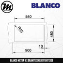 BLANCO Metra 9 Silgranit™ PuraDur™ Granite Sink - Mirage Trade & Distribution