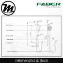 FABER Instant Water Heater FWH Sottile 307 (BK) without pump - Mirage Trade & Distribution