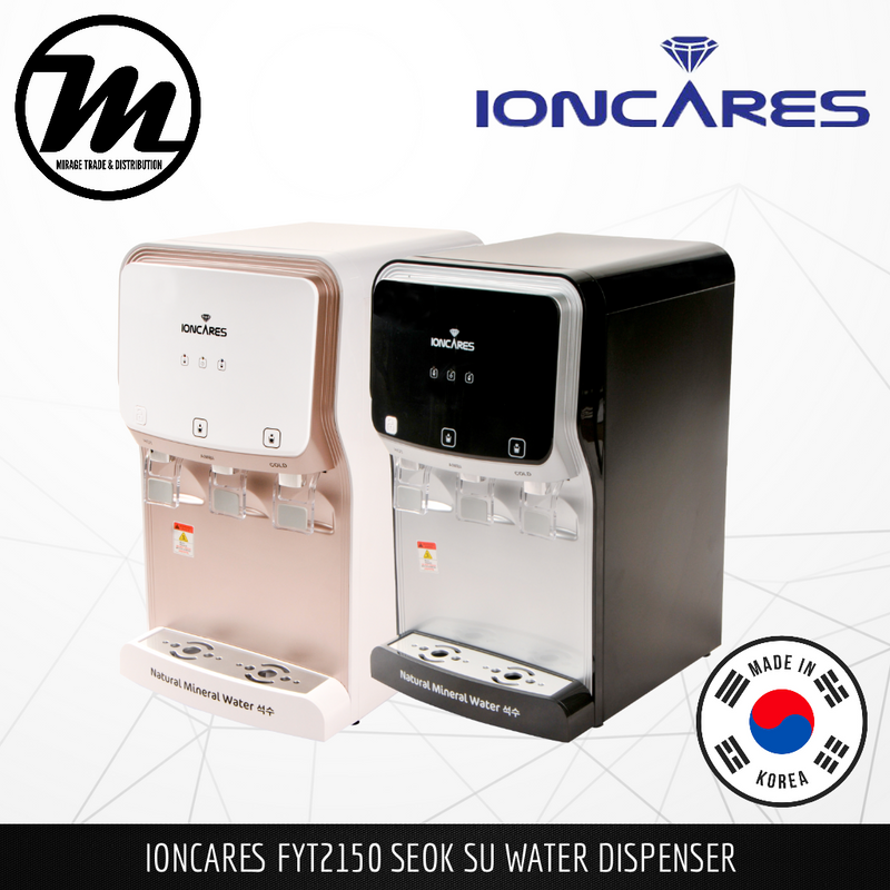 Seok Su FYT2150 Healthy Drinking Water Dispenser Filtration System with 4 Stage Purification System - Mirage Trade & Distribution