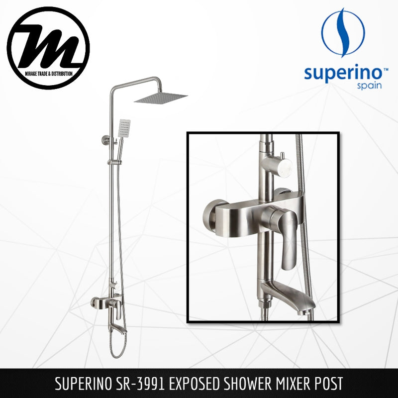 SUPERINO Shower Post SR3991 - Mirage Trade & Distribution