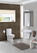JOHNSON SUISSE Modena Wall Hung Basin WBSAMD101WW - Mirage Trade & Distribution