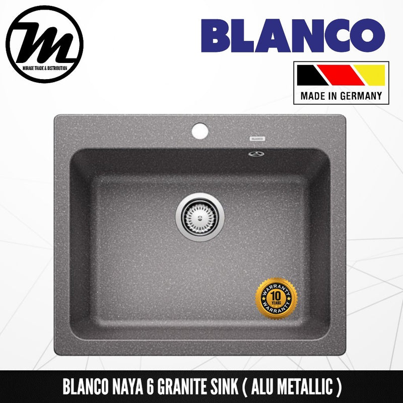 BLANCO Naya 6 Silgranit™ PuraDur™ Granite Sink - Mirage Trade & Distribution