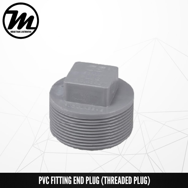 PVC Cold Water End Plug - Mirage Trade & Distribution