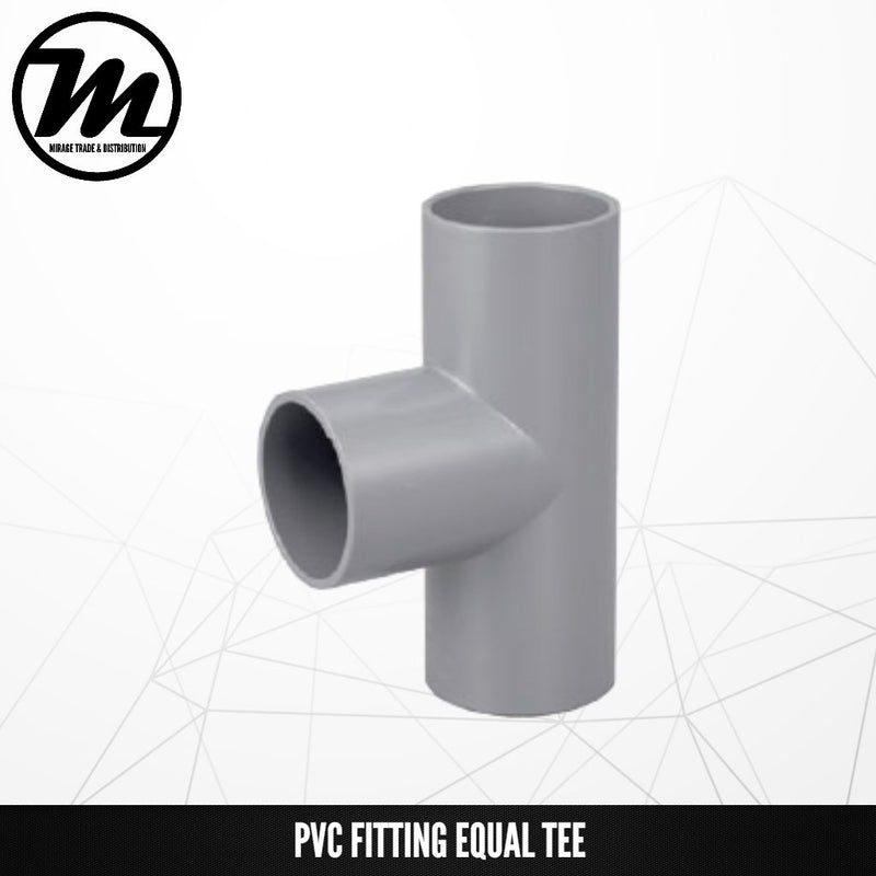 PVC Cold Water Equal Tee - Mirage Trade & Distribution