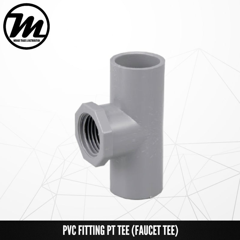 PVC Cold Water P/T Tee (Faucet Tee) - Mirage Trade & Distribution