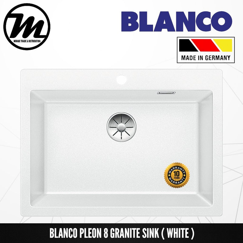 BLANCO Pleon 8 Silgranit™ PuraDur™ Granite Sink With InFino™ Waste - Mirage Trade & Distribution
