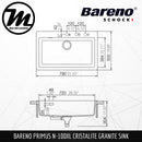 SCHOCK Granite Sink Cristalite Primus N-100XL - Mirage Trade & Distribution