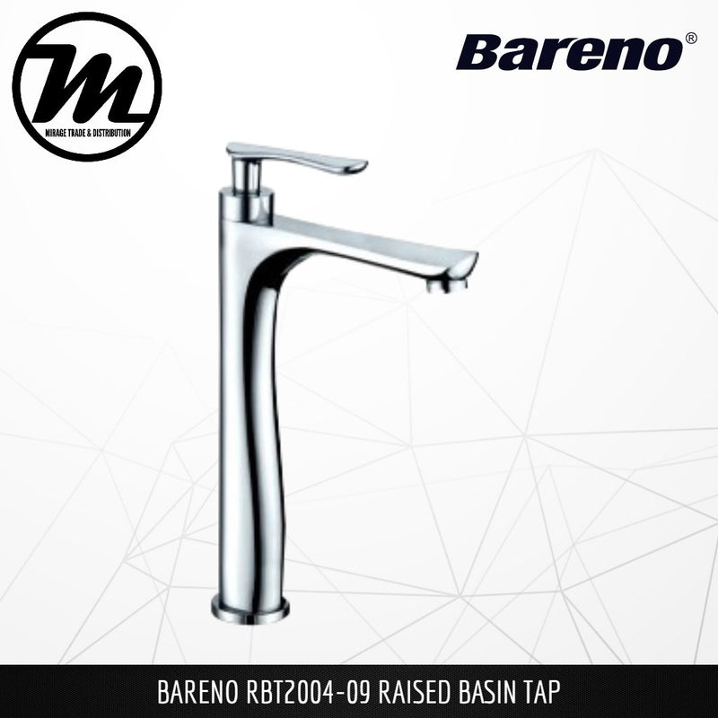 BARENO PLUS Raised Basin Tap RBT2004-09 - Mirage Trade & Distribution