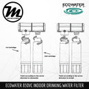 ECOWATER 830VC Healthy Drinking Water Dual Filtration System - Mirage Trade & Distribution