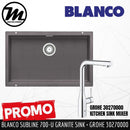 [PROMOTION] BLANCO Subline 700-U Silgranit™ PuraDur™ Kitchen Granite Sink With InFino™ Waste(with GROHE Kitchen Mixer) - Mirage Trade & Distribution