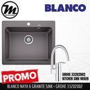 [PROMOTION] BLANCO Naya 6 Silgranit™ PuraDur™ Kitchen Granite Sink (with GROHE Kitchen Mixer) Made in Germany - Mirage Trade & Distribution