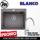 [PROMOTION] BLANCO Naya 6 Silgranit™ PuraDur™ Kitchen Granite Sink (with GROHE Kitchen Mixer) Made in Germany - Mirage Trade & Distribution
