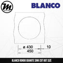 BLANCO Rondo Silgranit™ PuraDur™ Granite Sink - Mirage Trade & Distribution