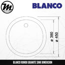 BLANCO Rondo Silgranit™ PuraDur™ Granite Sink - Mirage Trade & Distribution